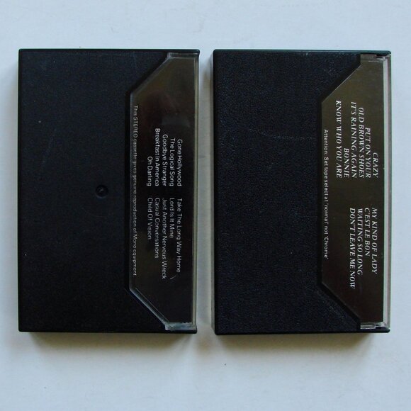 Supertramp Breakfast In America and Famous Last Words Vintage Cassette Tapes - Picture 2 of 7